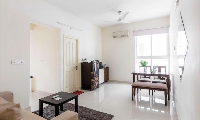 HITEC City Apartment | BluO 1BHK Hitech City - Gym, TT, Terrace Garden, Lift