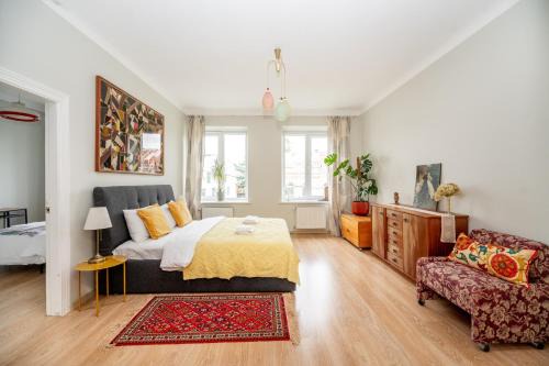 Uzupis Apartment | Bohemian Apartment in Paupys by Reside Baltic