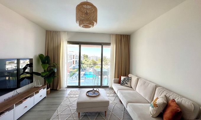 Karavas Condo | Bohemian penthouse in Girne Alsancak, close to Merit hotels