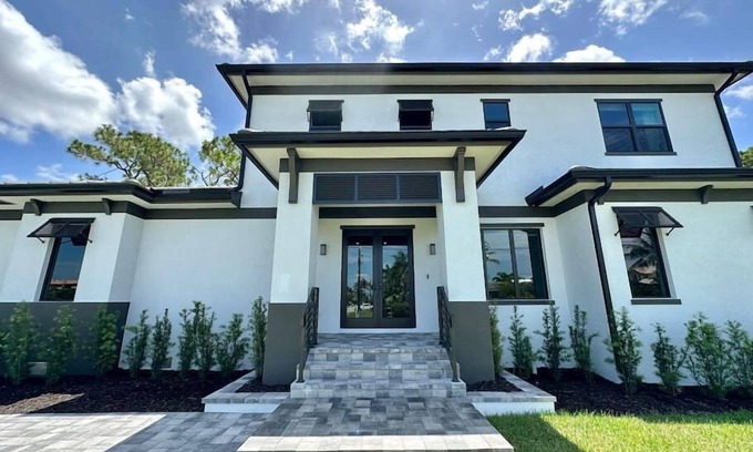 Bonita Springs House | Bonita Beach Mansion, New Constuction Home, Pool, Spa, Bikes and Near Beach