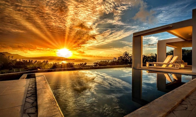 Vaitape Ski Chalet | BORA BORA - White Deluxe Villa