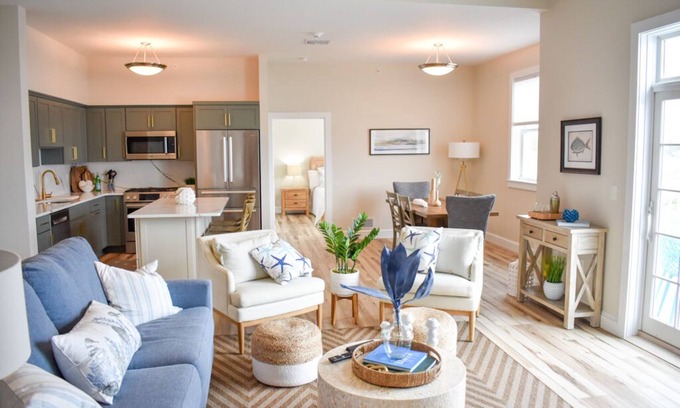 Dennis Port Condo | Brand new Ocean View Condo with private balcony, steps from the beach!
