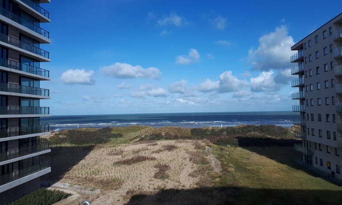 De Panne Apartment | Breathtaking view of the dunes and the sea