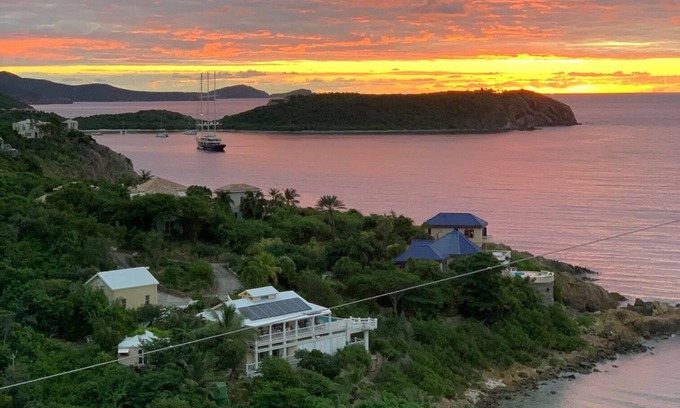 Estate Chocolate Hole and Great Cruz Bay Cottage | Breezy Hilltop, Hart Bay View, only minutes from town