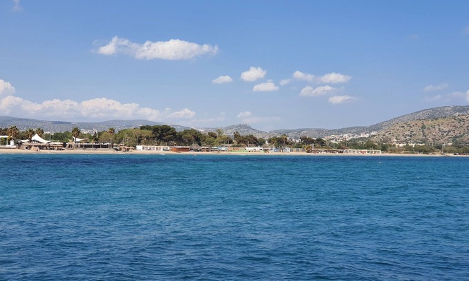 Varkiza Apartment | Breezy Veranda Apartment Varkiza - 8 mins on foot from the beach!