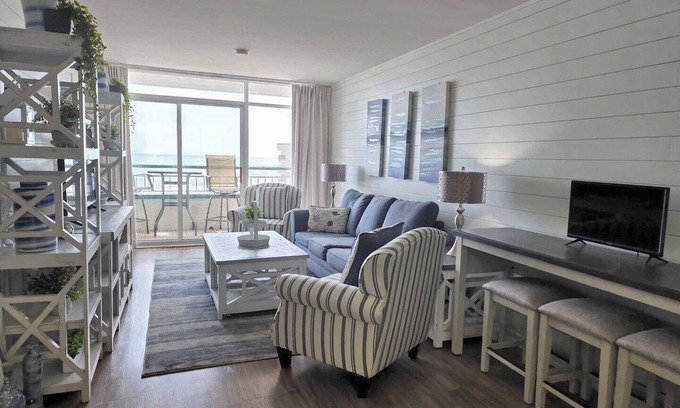 Litchfield by the Sea Condo | Bridgewater 507 - Oceanfront Lazy River!