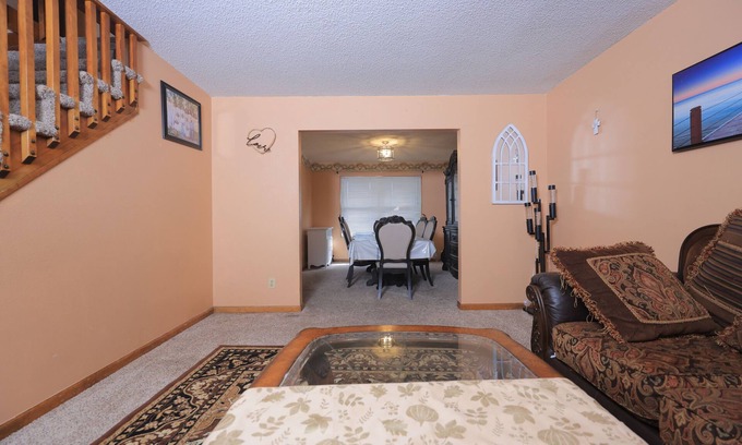 Aurora House | Bright 3BR Home with Office & Patio