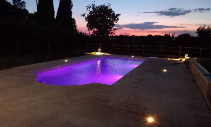 Ceri Villa | Bright and wide Villa with heated swimming pool surrounded by nature