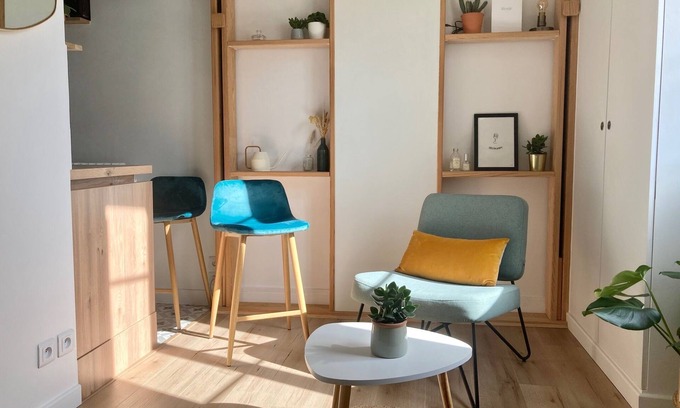 Saint-Fargeau Apartment | Bright cocoon a stone's throw from Gambetta