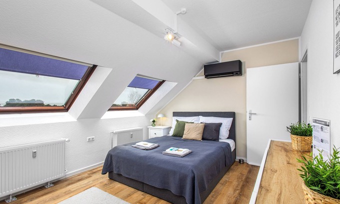 Ottersleben Apartment | BROCKHEUS Apartments: STYLE Apart. | Airconditioning | WiFi | Kitchen | SmartTV