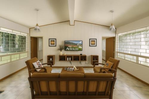 Atlixco House | Cómoda cabaña con palapa y fogata a minutos del Zocalo