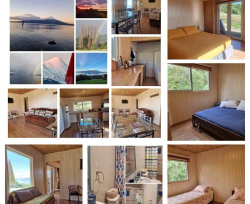 Ensenada Ski Chalet | Cabaña con vista panorámica inigualable al lago Llanquihue y volcán Osorno