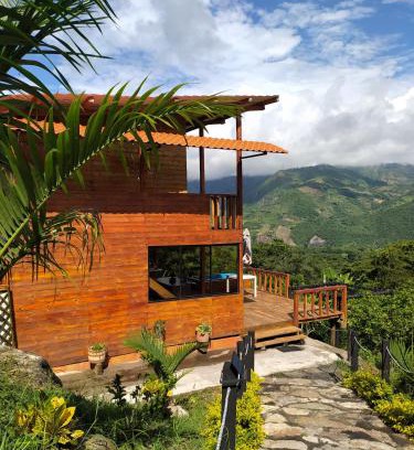 Cachipay Apartment | Cabaña con vistas a la montaña