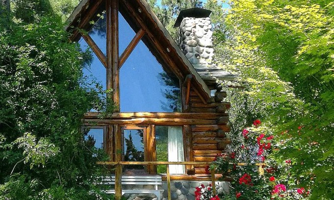 Mar de Las Pampas House | Cabaña de troncos Willow