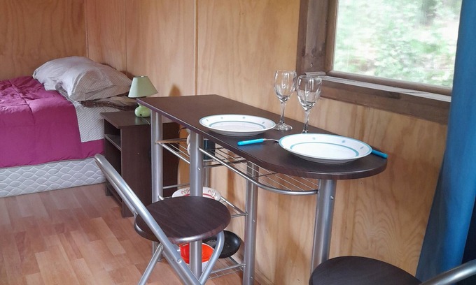 Isla Negra Cabin | Cabaña en Isla Negra 2 Personas, muy Cerca del mar