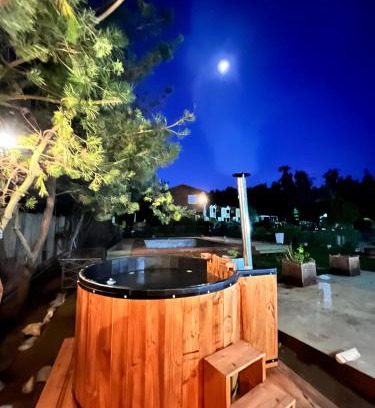 Tunquen House | Cabaña en Tunquén con parrilla, fogón, piscina y bosque