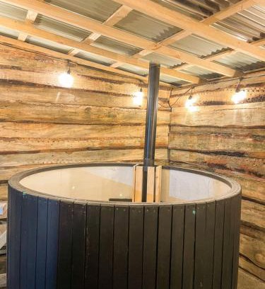 Casa de Lata House | Cabaña termas de chillan, con tinaja