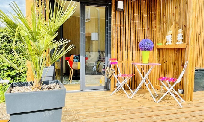 Vittel Ski Chalet | Cabane de Rafaël: A charming place to relax next to the Vittel park
