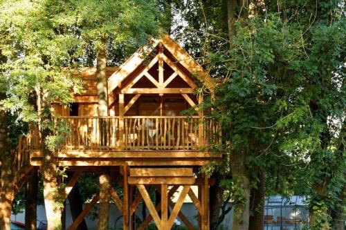 Maisse Other | Cabane perchée luxe avec jacuzzi Domaine du Marais Maisse