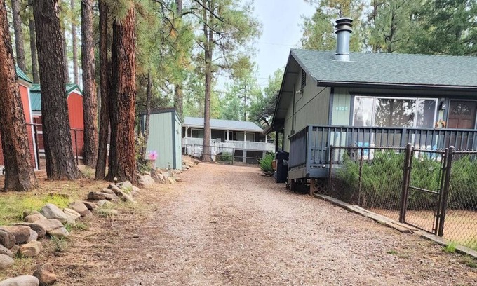 Strawberry Cabin | Cabin in Strawberry Cool for Summer. Warm for Winter. Pine trees, Elk, and Relax