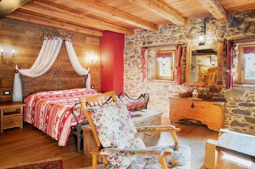 Monno Bed & Breakfast | Camera Deluxe - Cuore Selvatico