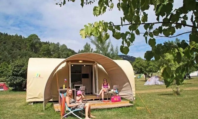 Lus-la-Croix-Haute House | Camping Champ la Chèvre* - Coco Sweet 3 rooms 4 people Without Sanitary