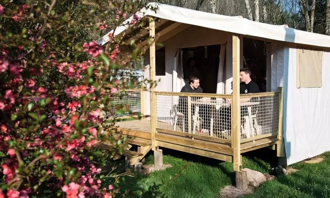 Joannas House | Camping Le Roubreau* - Sahari 3-room tent 4 people Without Sanitary