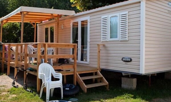 Culoz House | Campsite Le Colombier *** - Visio Cottage 4 Rooms 6 People