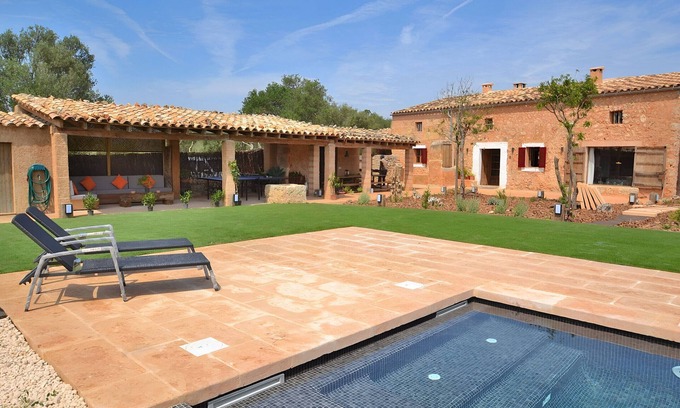 Inca Cottage | Can Cortana 005 fantastic finca with private swimming pool, children's area, ping pong and air conditioning