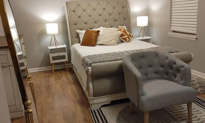 Natchitoches House | Cane River View 3BR Mid Century Modern Townhome