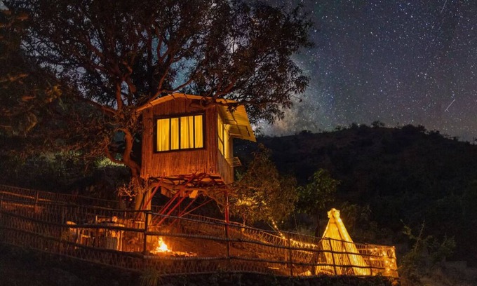 Nashik Villa | Canopy Nest ,Trimbak by Ebony Stays | Tree House in Nashik | Nature Retreat