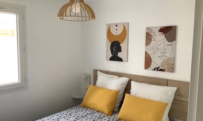 Cap d'Agde Villa | Cap d'Agde, villa in residence with swimming pool, 2 bedrooms, close to the beach