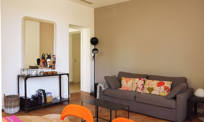 Cap-d'Antibes Apartment | CAP D'ANTIBES 3 PIECES OF CHARACTER WITH AC NEAR SAND BEACH - SANDY BEACH