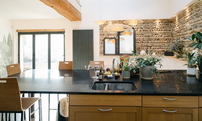 Tassin-la-Demi-Lune Villa | Caractère - Character house with pool and garden