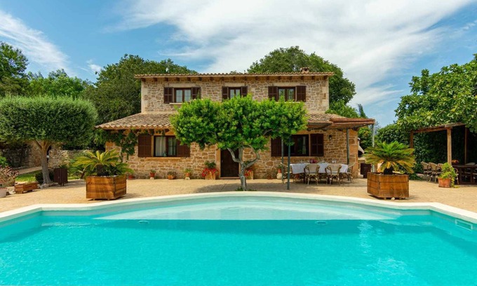 es Bacares House | Carbonell, Chalet con Piscina a 700 m del mar