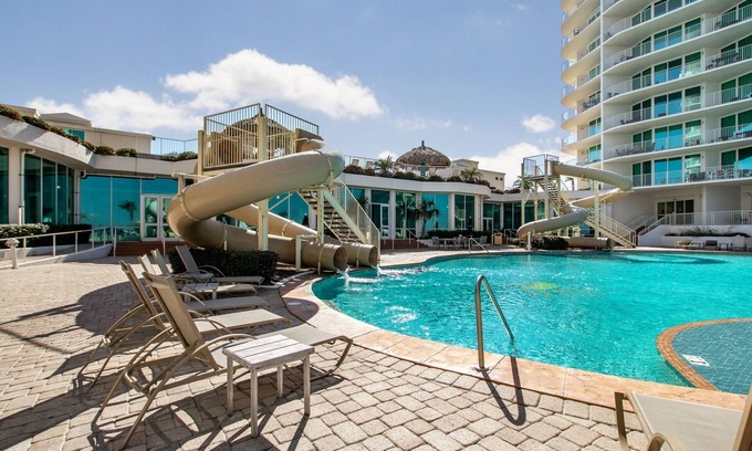 Orange Beach East Apartment | Caribe Resort C213 - 3BR Stunning Views - 6 Pools Lazy River