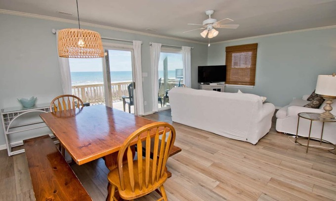 Emerald Isle House | Carolina Escape, Oceanfront Duplex in Emerald Isle, NC!