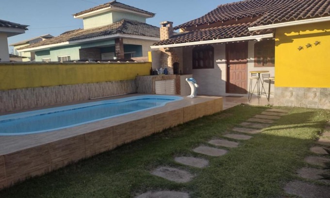 Tamoios House | Casa aconchegante com piscina e churrasqueira
