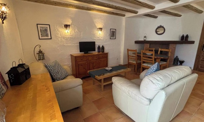 Tozar House | Casa Aurora is a cozy 2 person house in Mures, Spain, with a charming, tradition