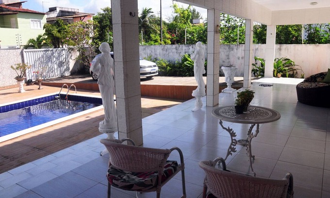 Jacuma House | Casa c Piscina, Churrasq e muito lazer em Conde/PB