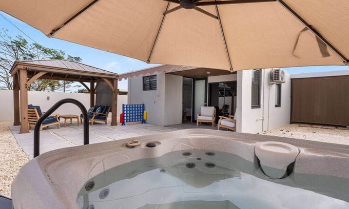 Isabela Apartment | Casa Catalina a Modern Family Retreat in Isabela – 3BR Home with Jacuzzi