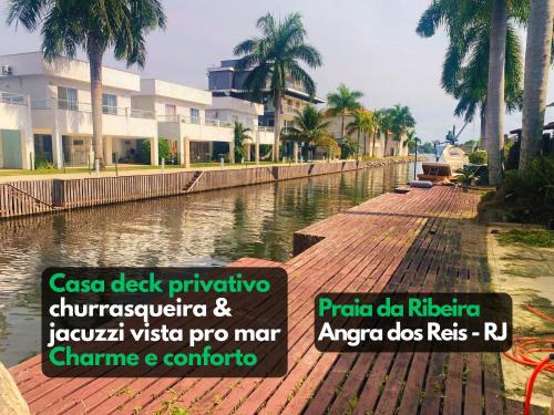 Japuiba House | Casa com deck navegável e jacuzzi em Angra dos Reis RJ - Praia da Ribeira