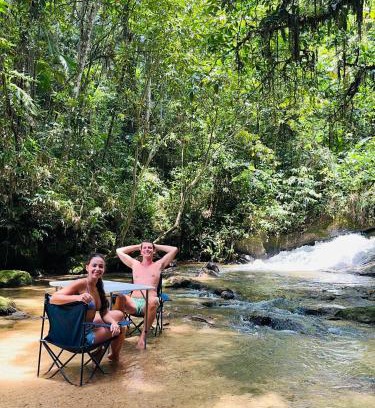 Alto Gasparinho House | Casa de campo com cachoeira no quintal