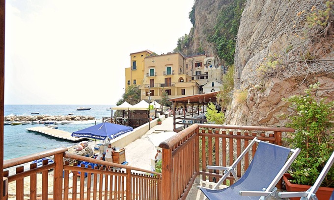 Conca dei Marini Apartment | Casa della Marina - seaview, beach access, wifi