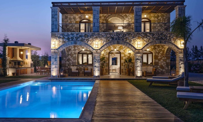 Gaitanion Villa | Casa Di Pietra - Four Bedroom Villa, Sleeps 8