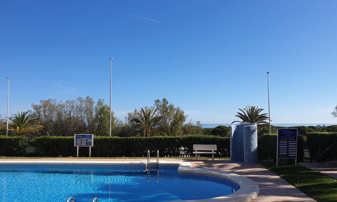 Platja de Piles Apartment | Casa Duna for 4 people directly on the beach in Piles