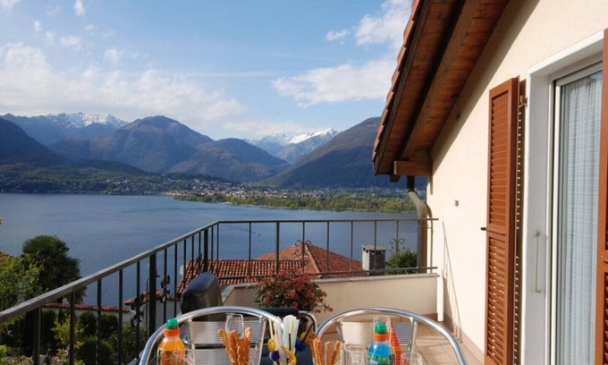 San Nazzaro Condo | Casa Esmeralda ALLEGRIA - 3-room apartment, approx. 55 m², balcony 12 m²