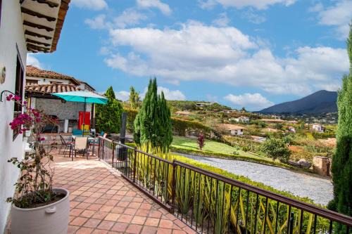 Villa de Leyva Apartment | Casa familiar con jacuzzi y vista increíble