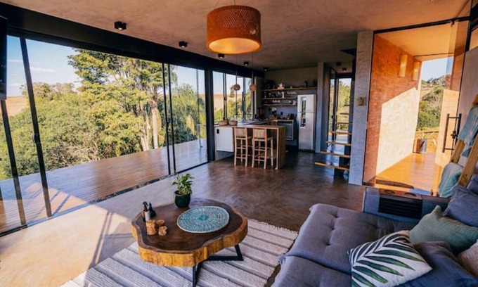 Centro House | Casa Floresta/Refuge with incredible views near São Paulo