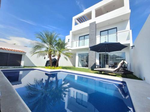 Tequesquitengo House | Casa Lúa Tequesquitengo. Alberca, jacuzzi y roof